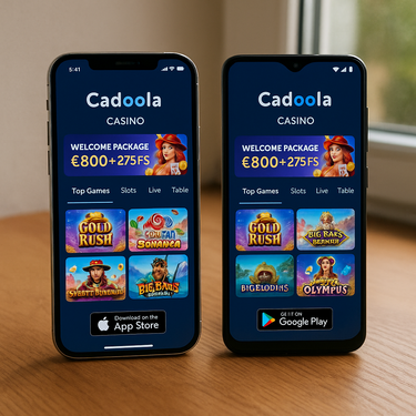 Cadoola Casino - Mobile Apps - iOS and Android Optimization