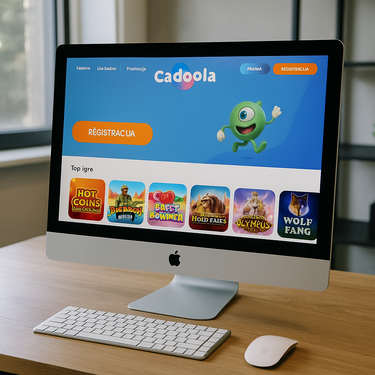 Cadoola Casino - Desktop Platform Interface - Slovenia